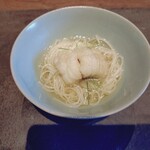 310458430 - 鱧の天ぷら　素麺