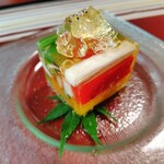 豆の花とうふ料理 - 料理写真:文月のサラダ夏野菜の宝石箱