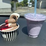 ベリーズ ソフトクリーム - 料理写真: