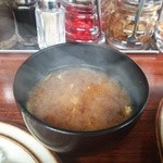 馬場南海 - 味噌汁