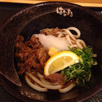 はなまるうどん - 牛肉おろしぶっかけ 小 ¥400