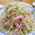 井手ちゃんぽん - ちゃんぽん麺大盛り