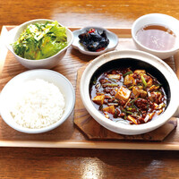 土鍋の麻婆豆腐セット