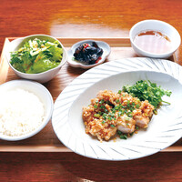 香味ネギの油淋鶏セット