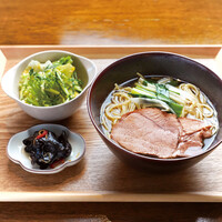 ブリル風汁そばセット