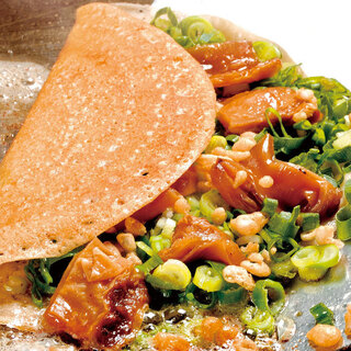 升屋こだわりの三大名物料理に舌鼓