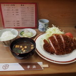 幸楽 - 定食・ロースカツ松