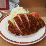 幸楽 - ロースカツ松・アップ