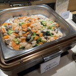 NARITA BOLD KITCHEN - 海老と野菜のミルク炒め（海老がプリプリ）