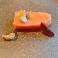 オステリア ブッビーノ - 低温調理した鱒