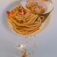 オステリア ブッビーノ - 冷製パスタ。すごくおいしかった！