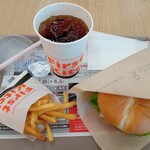 ファーストキッチン - 料理写真:てりやきバーガーセット