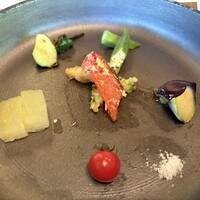 高宮庭園茶寮 - 前菜の盛り合わせ