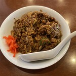 ラーメン井出 - ミニ黒チャーハン