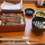 魚登久 - うな重