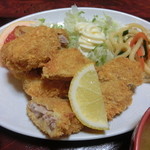 Shinkadoshokudou - ヒレカツ定食　830円