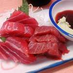 晩杯屋 - まぐろ刺身２００円安過ぎる