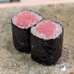 神田錦町 鮨たか晴 - ネギトロ巻き