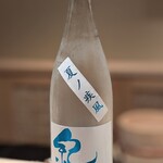 神田錦町 鮨たか晴 - 当日の日本酒