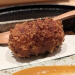 神田錦町 鮨たか晴 - 車海老のクリームコロッケ