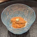 神田錦町 鮨たか晴 - 雲丹