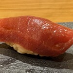 鮨 こん藤 - 赤身の漬け（宮城・塩釜）　◎