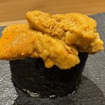 鮨 こん藤 - ムラサキウニ（北海道・礼文島）