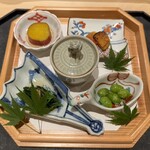 鮨 こん藤 - つまみ八寸