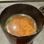 鮨 こん藤 - 赤出汁