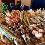 浜茶屋 - 揚げたて天ぷらも美味しかったです！