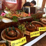 浜茶屋 - バイキングのメニューも豊富！