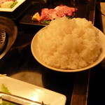 慶州園焼肉店 - ライス大盛り？