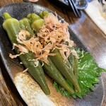 かめや - オクラの正油づけ