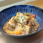 家庭料理 小川 - 豆腐ひき肉煮