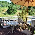 珈琲ベルグ - テラス席