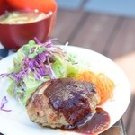 珈琲ベルグ - ハンバーグ（ランチ）