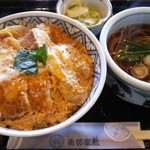 南部家敷 - カツ丼とミニかけそば