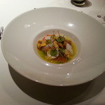 エクアトゥール - ムール貝、イカ、イクラのブランマン