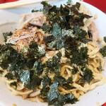 ラーメン二郎 - Ｗ海苔を刻んで投下～♪