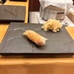 鮨 箕輪 - 天然ヒラメ