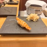 鮨 箕輪 - 車海老