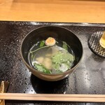 鮨 箕輪 - 鱧のお吸い物