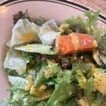 ビーチエンド カフェ - 三浦野菜のサラダ。野菜が本当においしいです