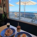 ビーチエンド カフェ - 夫が撮りました