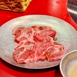 正泰苑 - 追加、タンシタ焼き480円（税込）