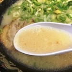 麺屋・千寿 - ラーメンのスープ