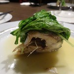 エス小林 - 魚料理：鯖のダルムのエチュベ