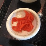 沖縄料理 さらはな - 紅生姜