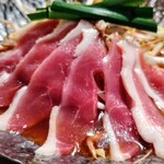 さくら家 - 鴨鉄板鍋