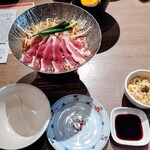 さくら家 - 鴨鉄板鍋